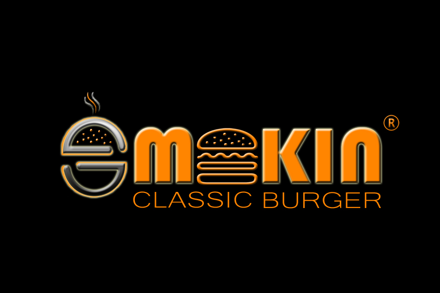 Smokin Classic Burger Logo