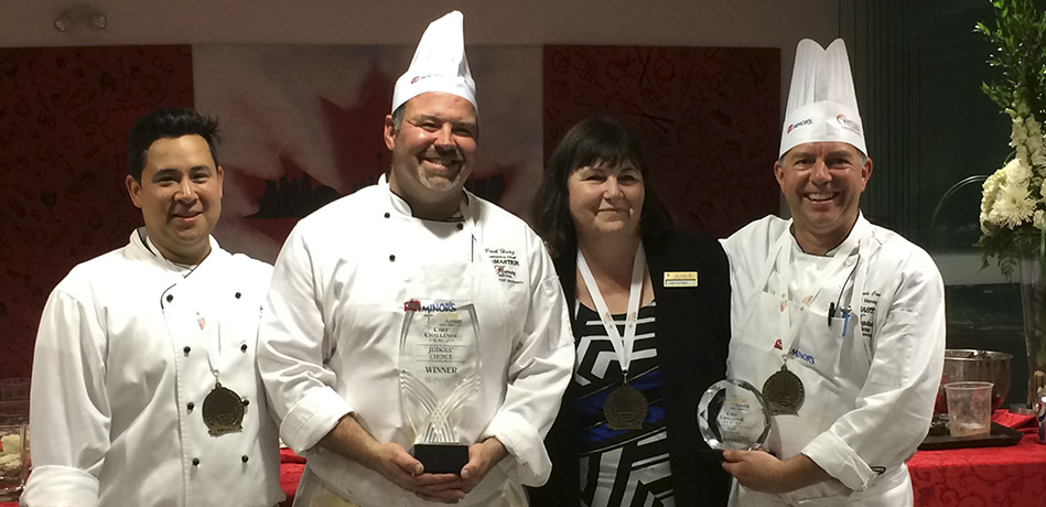 Winning Team at the CCUFSA competition in Toronto: John Barreda, Paul Hoag, Catherine Young, Lincoln Crowe